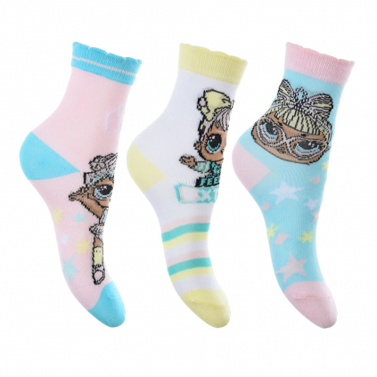 Dievčenské ponožky L.O.L SURPRISE PACK 1