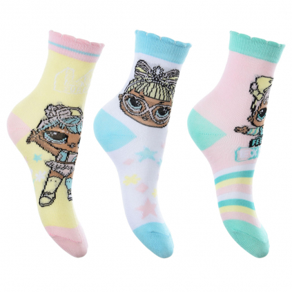 Dievčenské ponožky L.O.L SURPRISE PACK 2