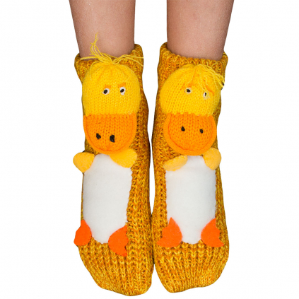 Detské termo ponožky SOCKS 4 FUN KAČIČKA