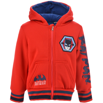 Chlapčenská mikina BATMAN červená