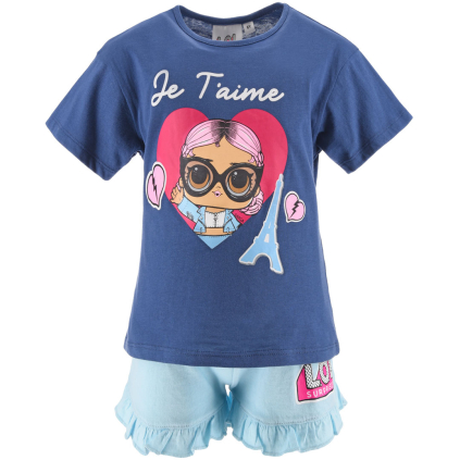 Dievčenské pyžamo L.O.L.SURPRISE Je T´aime modré