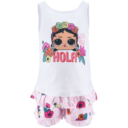 Dievčenská súprava L.O.L.SURPRISE HOLA biela