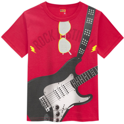 Chlapčenské tričko KYLY ROCK červené