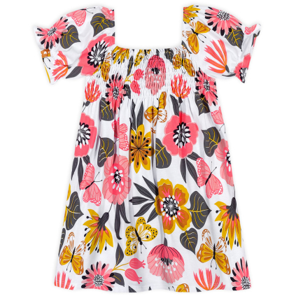 Dievčenské šaty NANAI ALISA biele