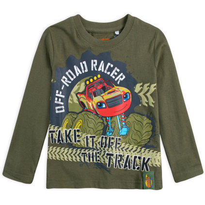 Chlapčenské tričko BLAZE khaki