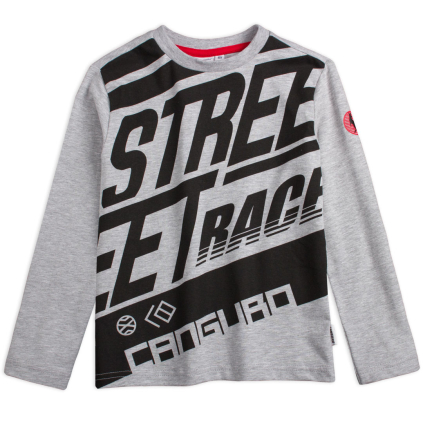 Chlapčenské tričko CANGURO STREET šedé