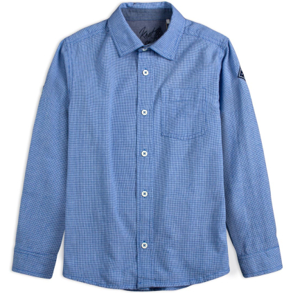 Chlapčenská košeľa KNOT SO BAD SUPER LABEL svetlo modrá