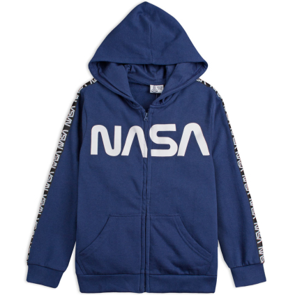 Chlapčenská mikina NASA modrá