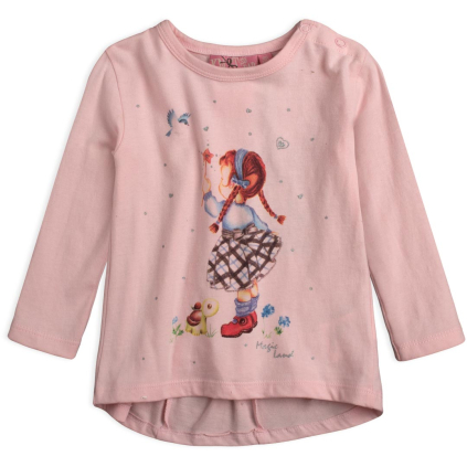 Dievčenské tričko KNOT SO BAD MAGIC LAND ružové