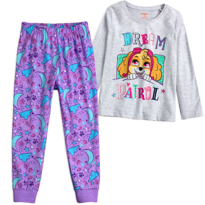 Dievčenské pyžamo PAW PATROL DREAM šedé