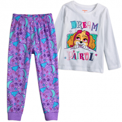 Dievčenské pyžamo PAW PATROL DREAM biele