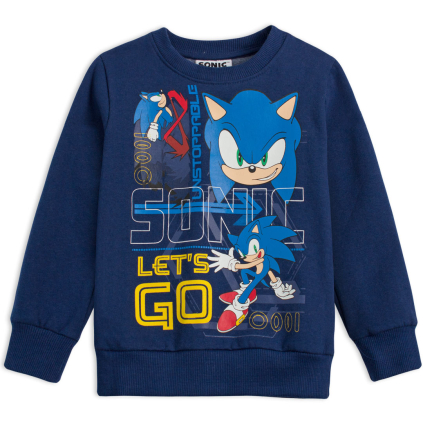 Detská mikina SONIC modrá