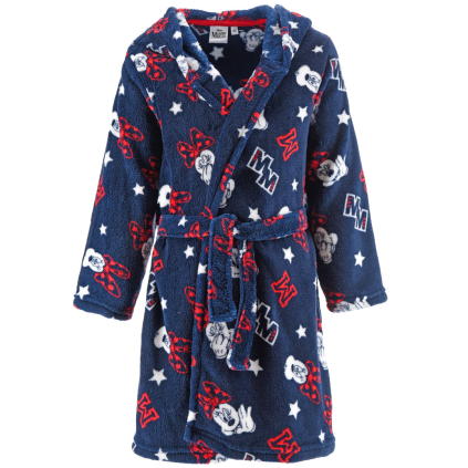 Dievčenský župan DISNEY MINNIE MOUSE modrý