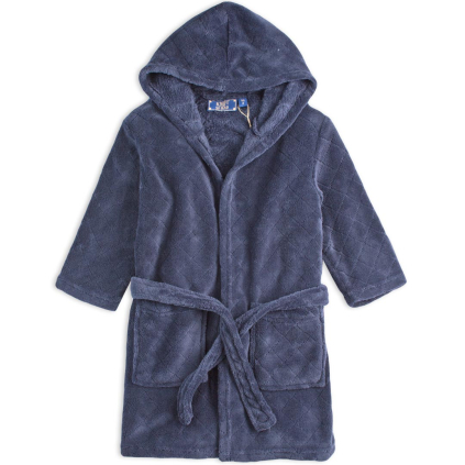 Chlapčenský župan KNOT SO BAD tmavo modrý