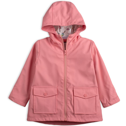Dievčenská jarná bunda KNOT SO BAD ružová