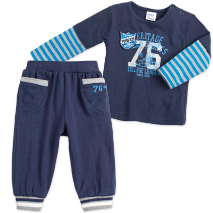 Dojčenská súprava DIRKJE LEAGUE tmavo modrá