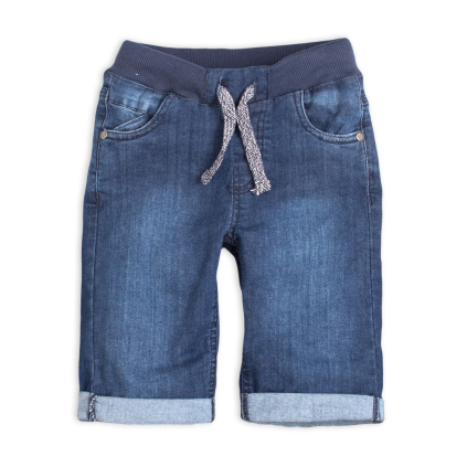 Chlapčenské kraťasy KNOT SO BAD DENIM modré