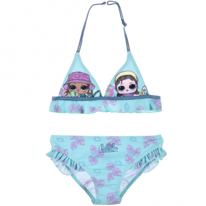 Dievčenské plavky L.O.L. SURPRISE FOREVER tyrkysové