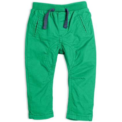 Detské nohavice KNOT SO BAD GREAT FINAL zelené