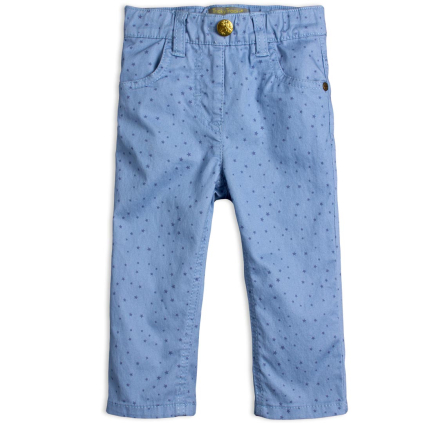 Dievčenské nohavice LEMON BERET HVIEZDIČKY modré