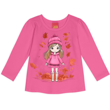 Dievčenské tričko KYLY GIRL ružové