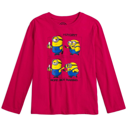 Chlapčenské tričko MIMONI HUNGRY vínové