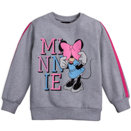 Dievčenská mikina DISNEY MINNIE MOUSE šedá