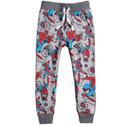 Chlapčenské tepláky MARVEL SPIDERMAN AMAZING potlač