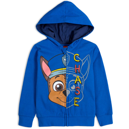 Chlapčenská mikina PAW PATROL CHASE modrá
