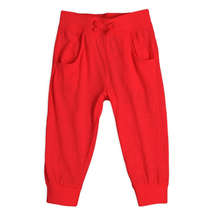 Dievčenské tepláčiky LEMON BERET červené