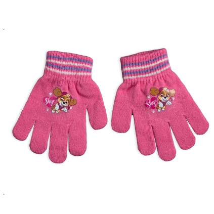 Dievčenské rukavice PAW PATROL SKYE ružové