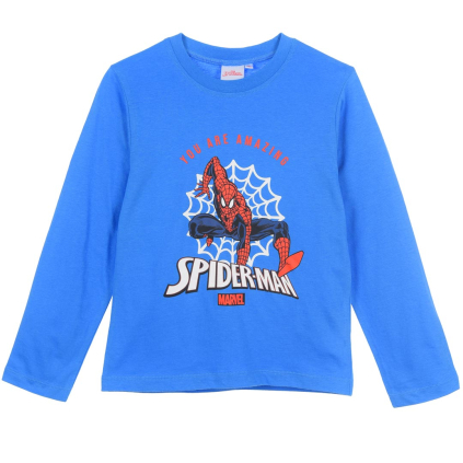 Chlapčenské tričko MARVEL SPIDERMAN stredne modré