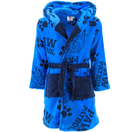 Detský župan PAW PATROL LABKY modrý