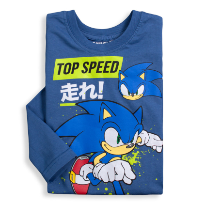 Chlapčenské tričko SONIC TOP modré