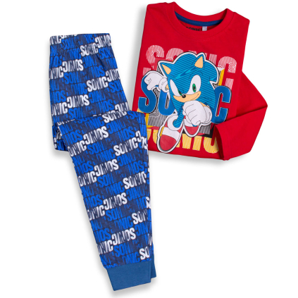Chlapčenské pyžamo SONIC červené