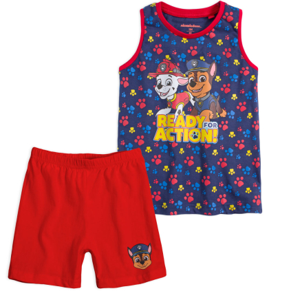 Chlapčenské pyžamo PAW PATROL ACTION modré