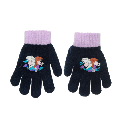 Dievčenské rukavice DISNEY FROZEN tmavo modré