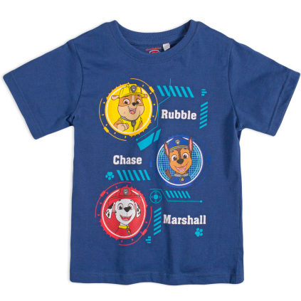 Chlapčenské tričko PAW PATROL MASTERS modré