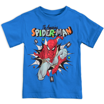 Chlapčenské tričko MARVEL SPIDERMAN AMAZING modré