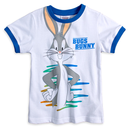 Chlapčenské tričko BUGS BUNNY biele