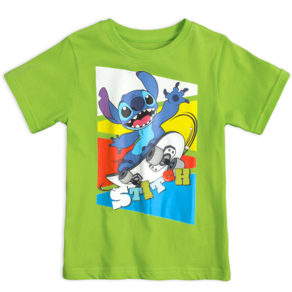 Detské tričko STITCH SKATE zelené
