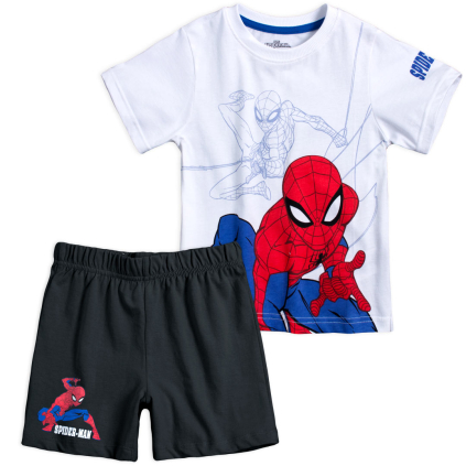 Chlapčenské pyžamo MARVEL SPIDERMAN FANTASY čierne
