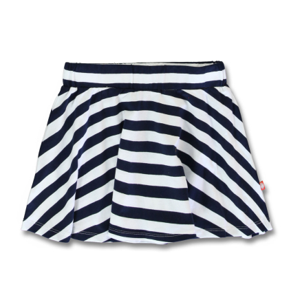 Dievčenská sukňa LEMON BERET PRÚŽKY modrobiela