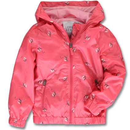 Dievčenská bunda LEMON BERET PLAMENIACI ružová