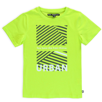 Chlapčenské tričko REBEL GENERATION URBAN zelené