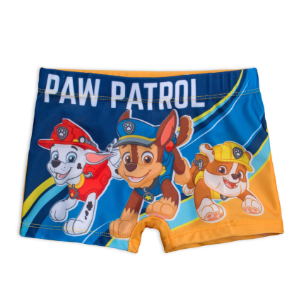 Chlapčenské plavky PAW PATROL žlté