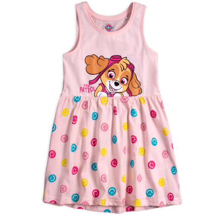 Dievčenské šaty PAW PATROL SMILE ružové