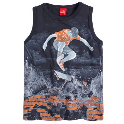 Chlapčenské tričko KYLY SKATE čierne