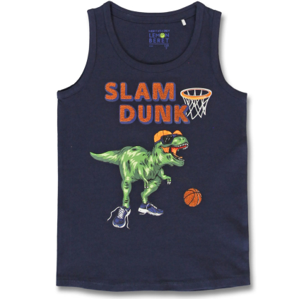 Chlapčenské tričko LEMON BERET SLAM DUNK modré