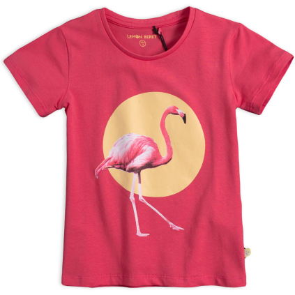 Dievčenské tričko LEMON BERET PLAMENIAK  ružové